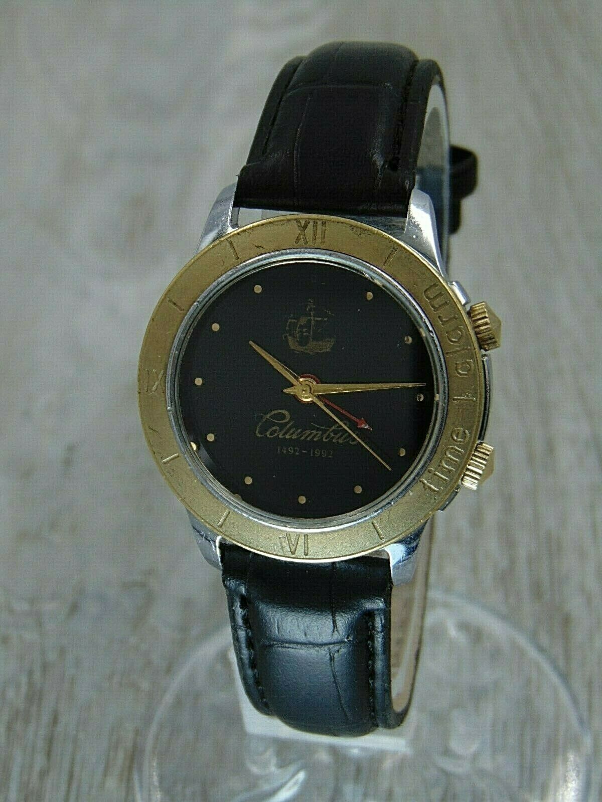 Poljot Columbus Correa Negra 1