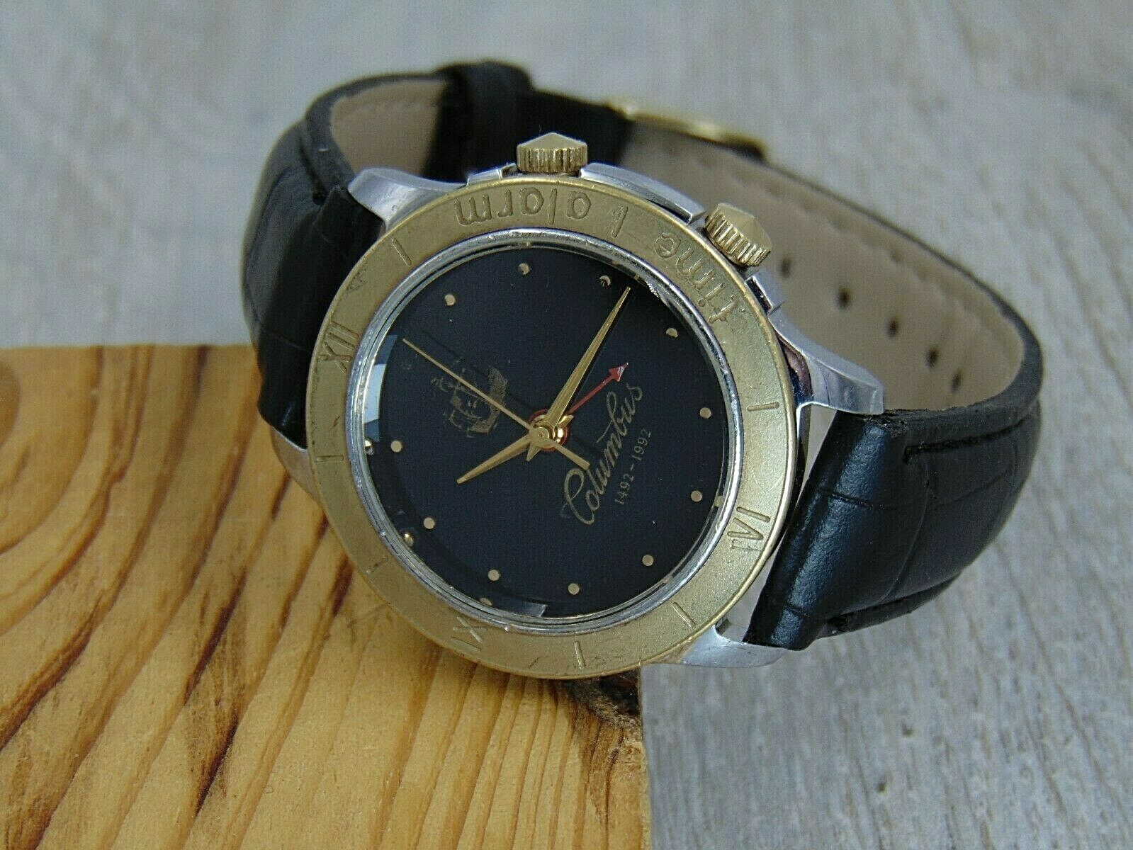 Poljot Columbus Correa Negra 7