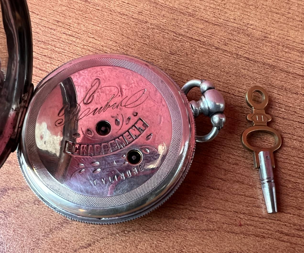 Reloj Bolsilo Cylindre 3
